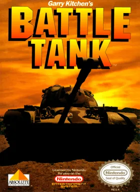 Garry Kitchen's Battletank (USA) box cover front